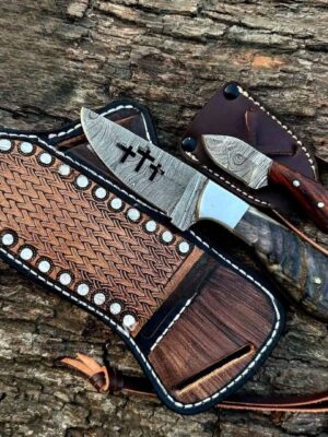 Skinner Knife - Damascus