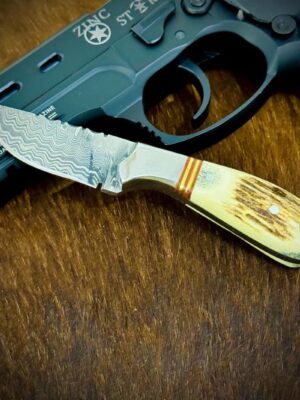 Skinner Knife - Damascus