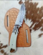 beautiful cowboy skinner knive
